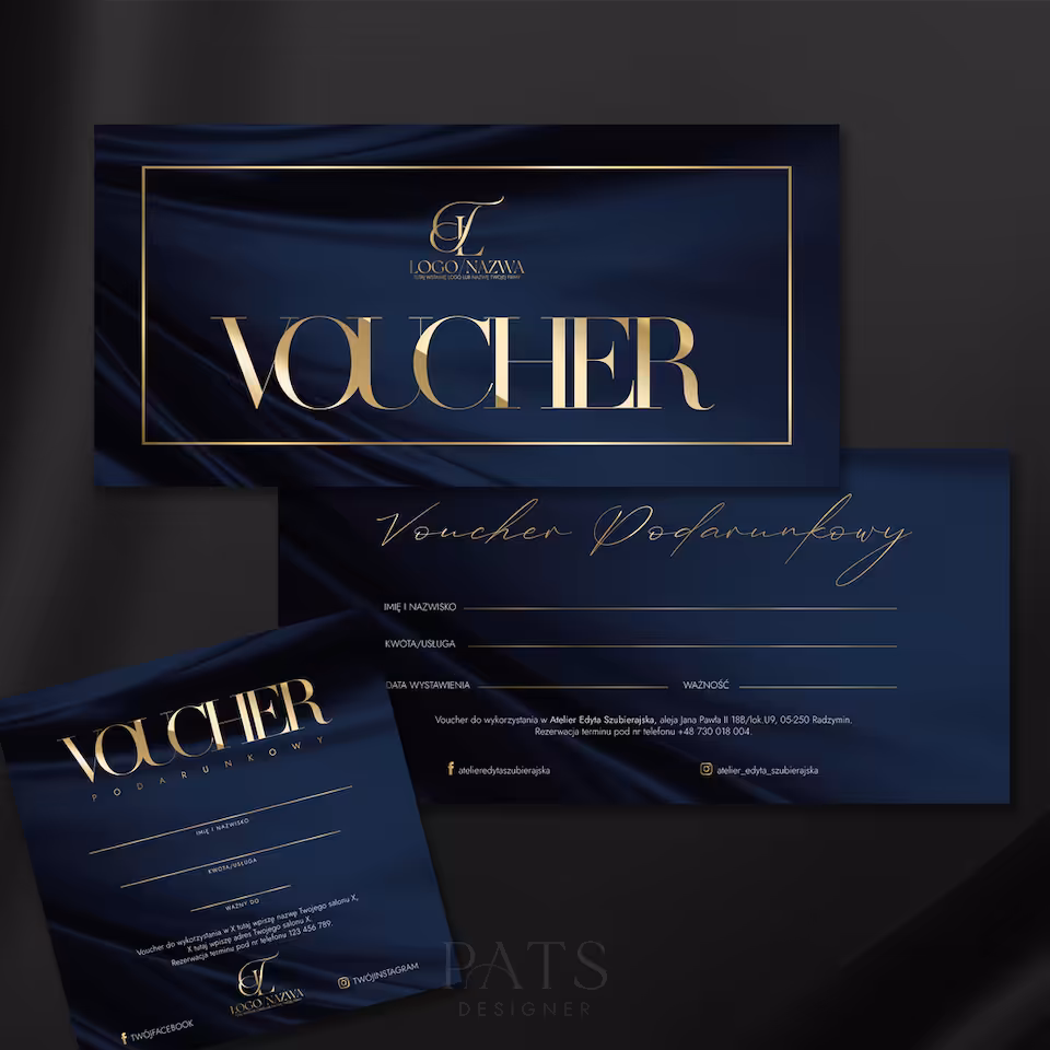 Voucher - granat