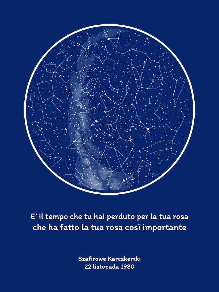 Personalizowana mapa gwiazd (#b8f34aa7-0287-42b4-ae62-6ea24db4bd40) - produkt cyfrowy