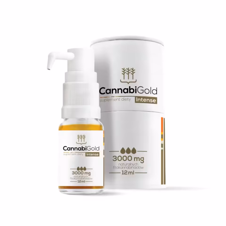 OLEJEK 30% CBD CannabiGold Intense 3000 mg Full Spectrum