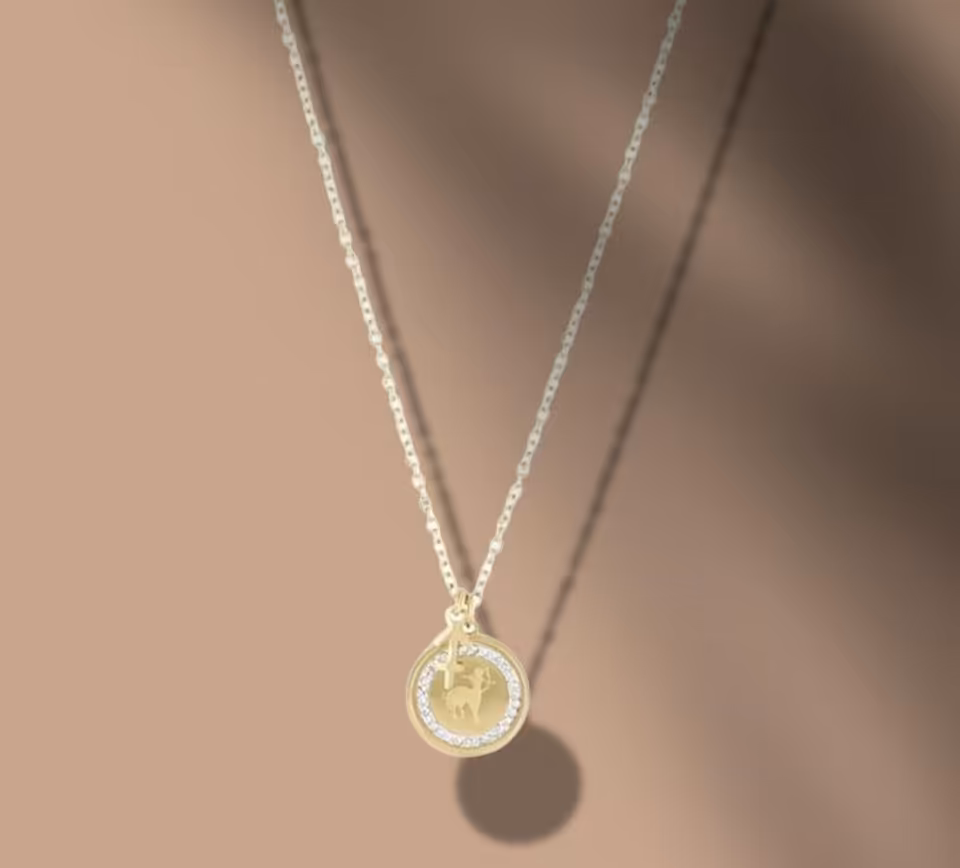 Naszyjnik STAL SZLACHETNA Znak zodiaku STRZELEC