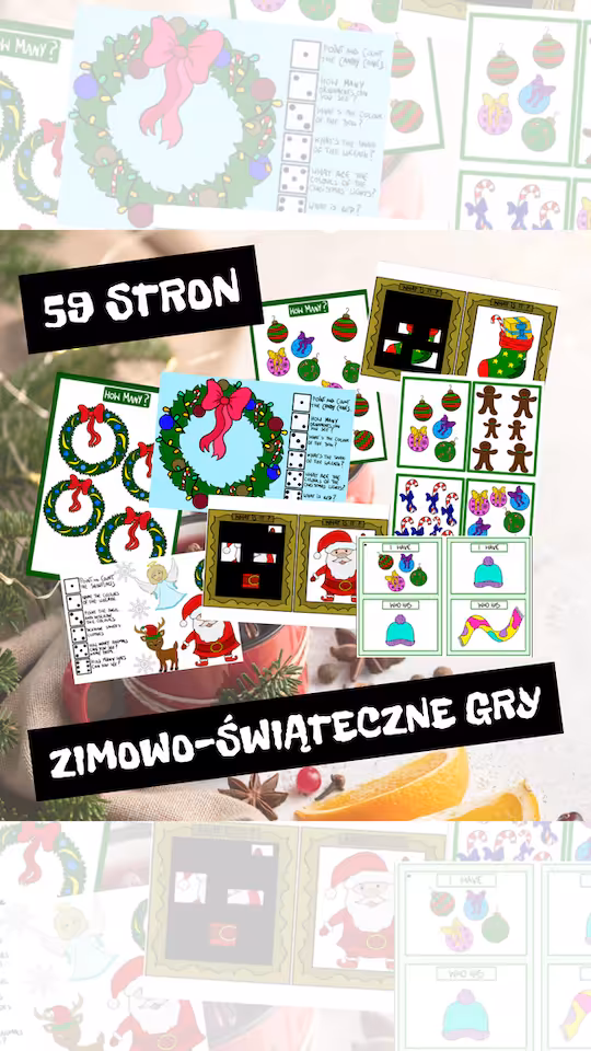 Winter and Christmas GAMES 59 stron