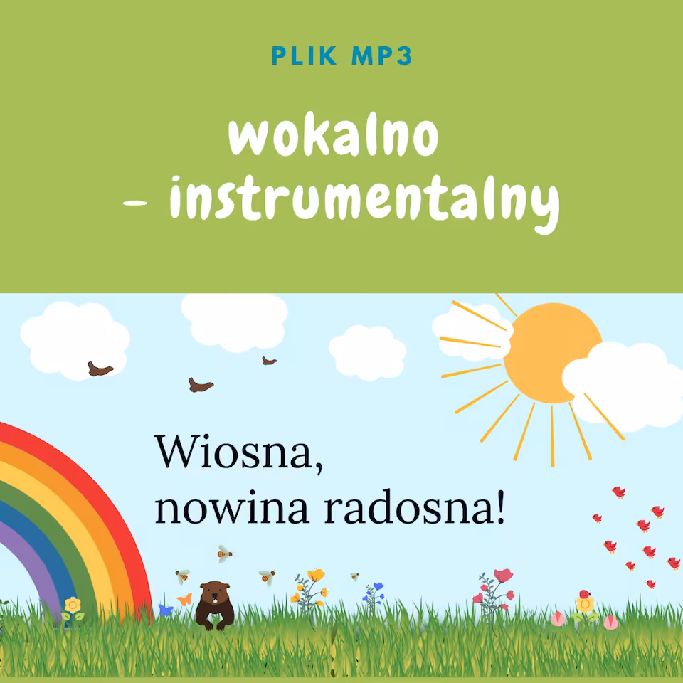 Wiosna, nowina radosna! wersja wokalno-instrumentalna mp3