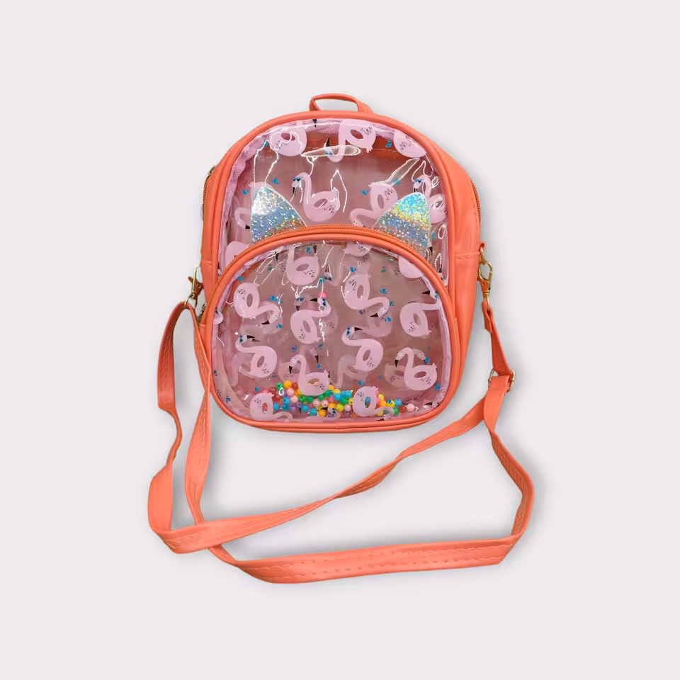 Torebko - Plecak / Flamingi