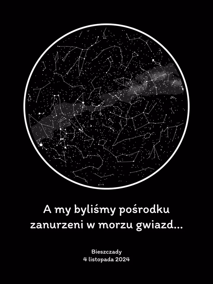 Personalizowana mapa gwiazd (#e4b7fa63-93d1-4630-ba3f-df359cd14592) - produkt cyfrowy