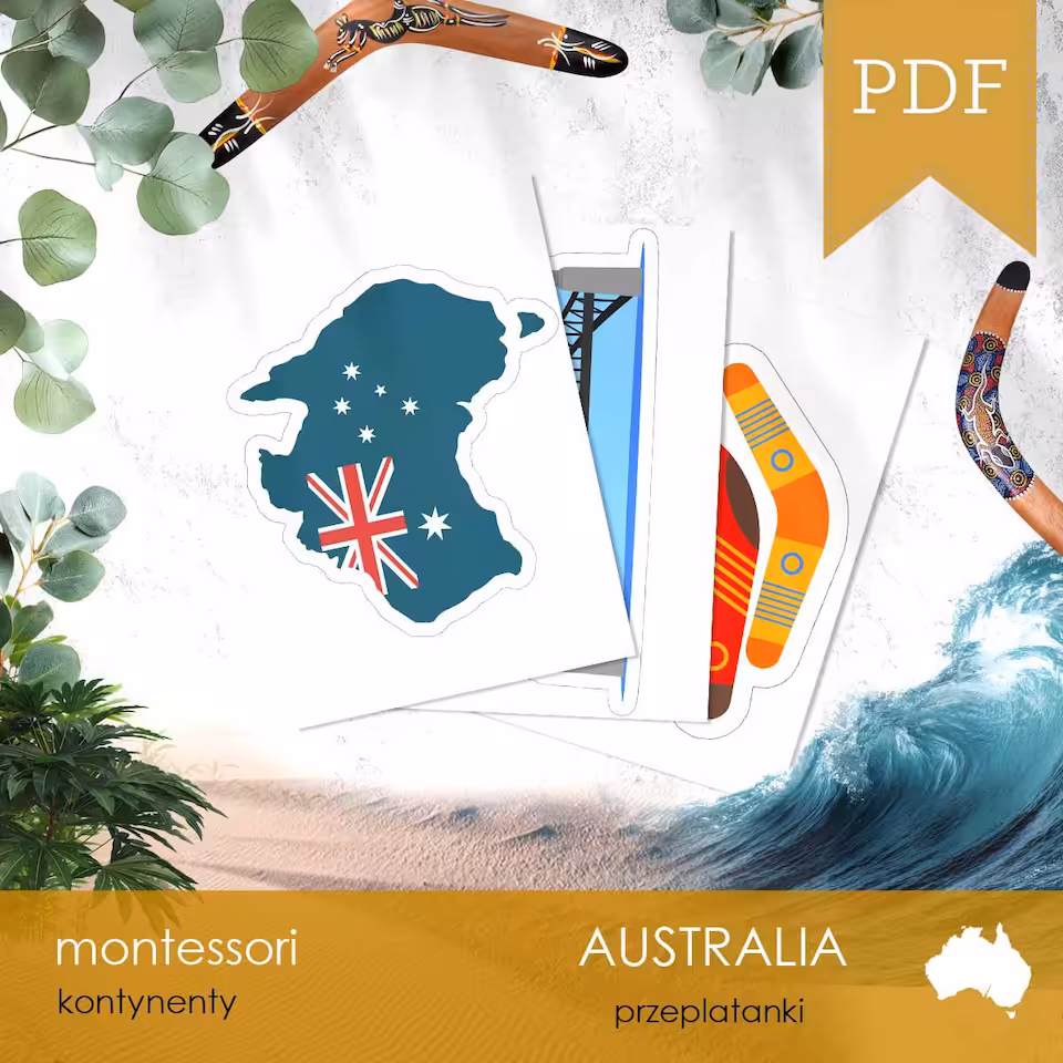 Australia - Przeplatanki / Wyklejanki