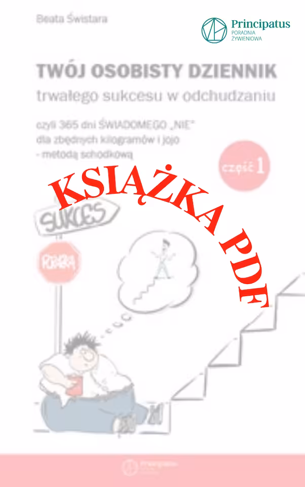 Książka pdf Twój osobisty dziennik trwałego sukcesu w odchudzaniu