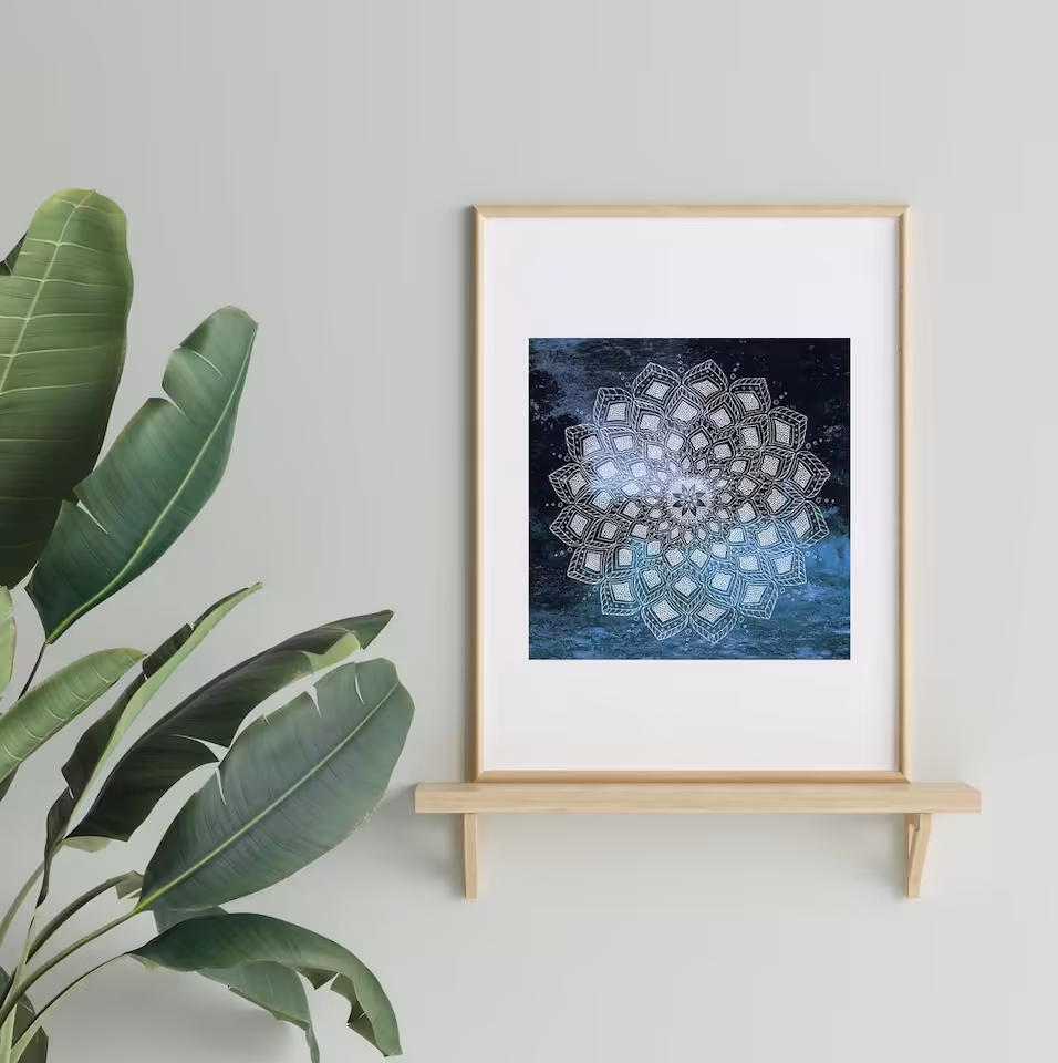 Grafika "Mandala Spiritual Dance" 30x40cm
