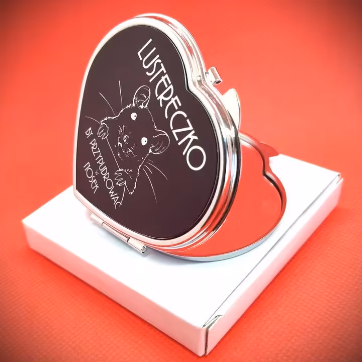 Lusterko z kolekcji Sarnodzieło Lustereczko by przypudrować w nosek