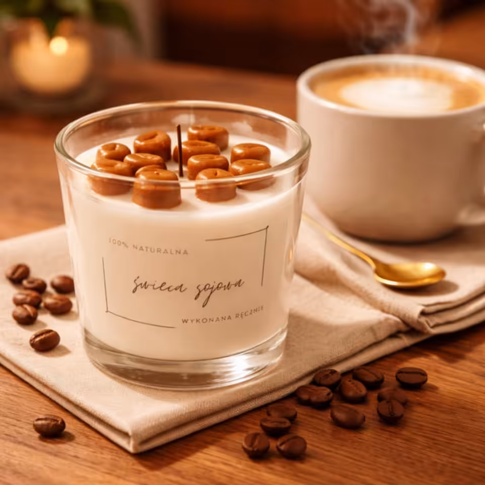 Świeca sojowa "Kawa"