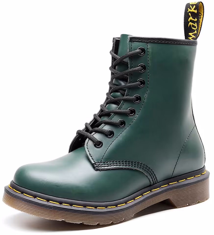 GLANY UNISEX BOTKI 8 dziurek zielone