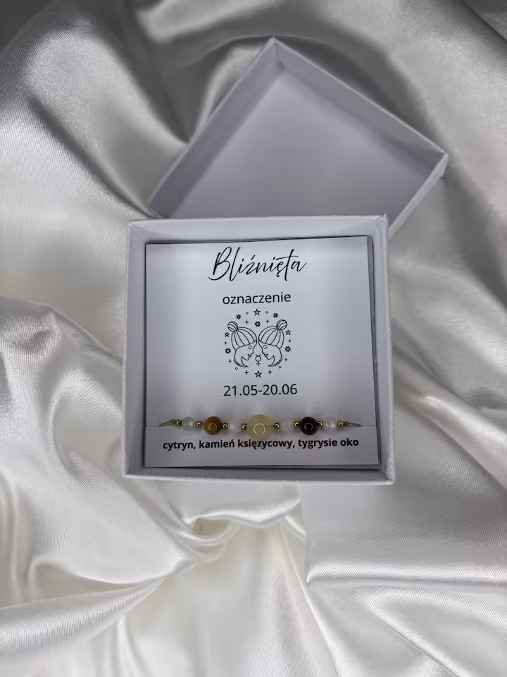 BRANSOLETKA ZODIAKALNA BLIŹNIĘTA