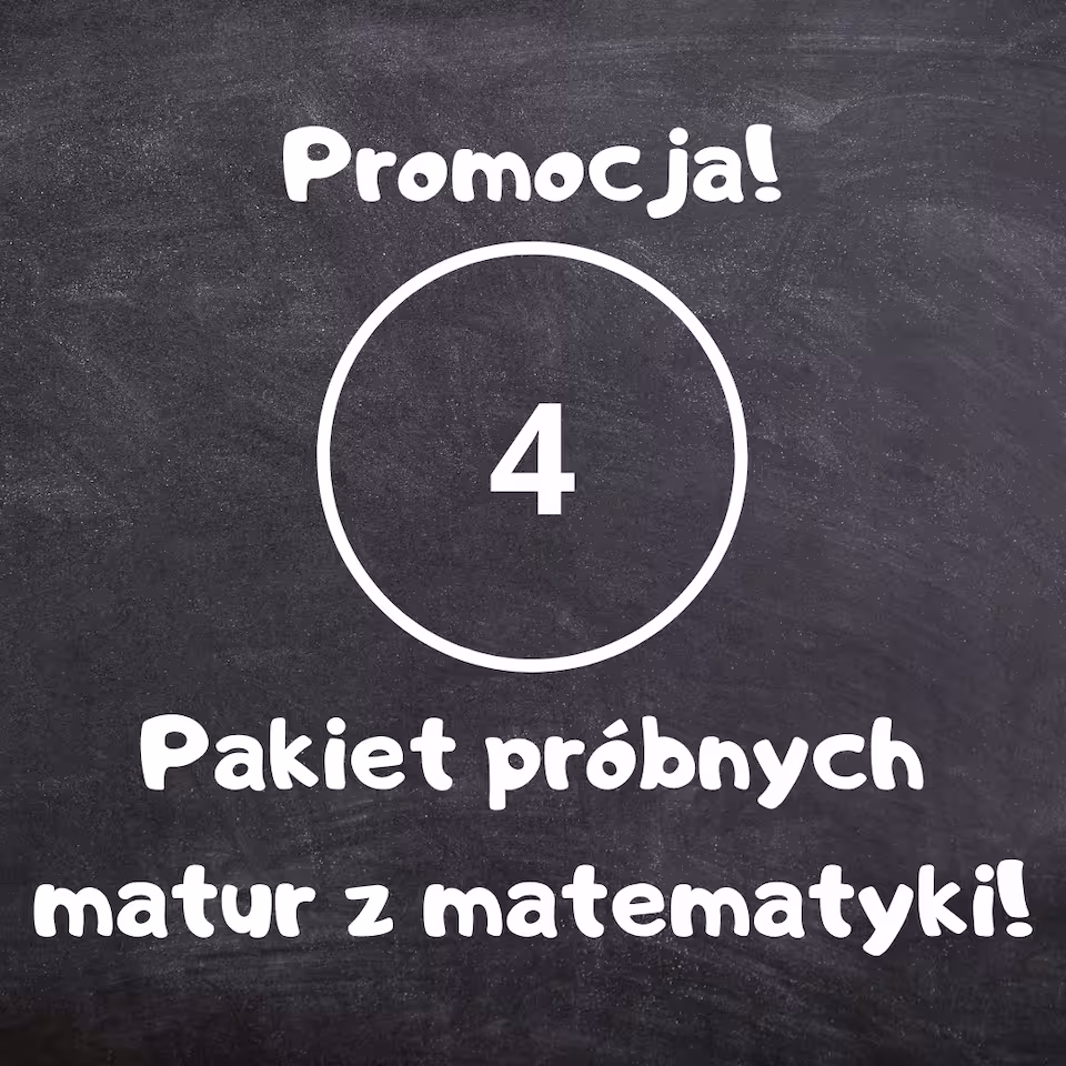 Pakiet 4 matur - promocja