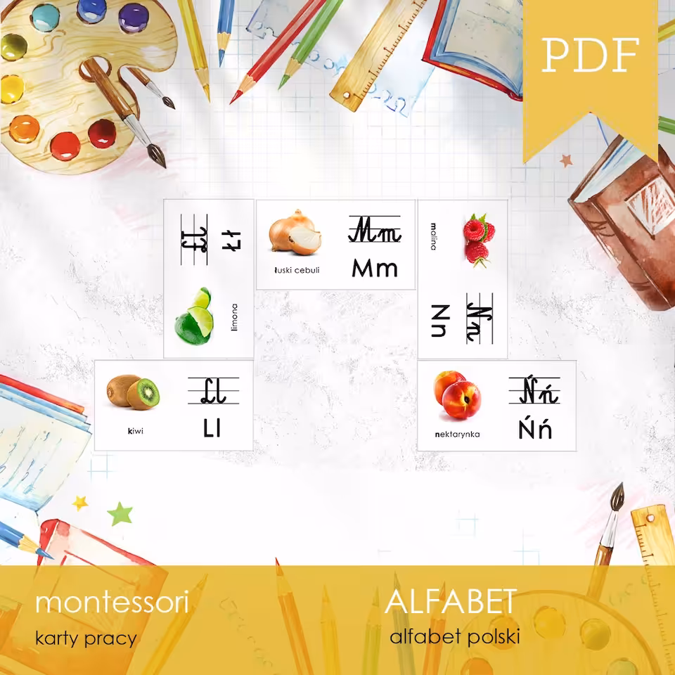 Alfabet - Domino alfabetyczne