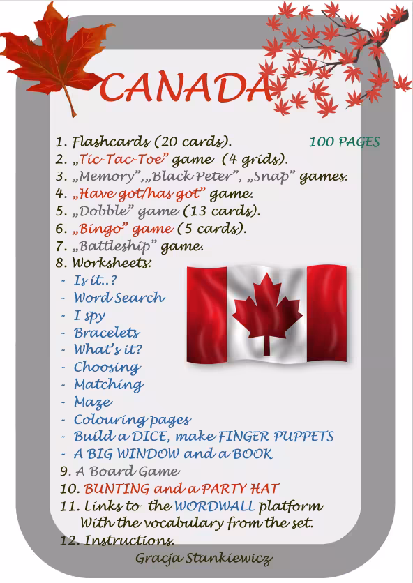 Canada MEGA PACK