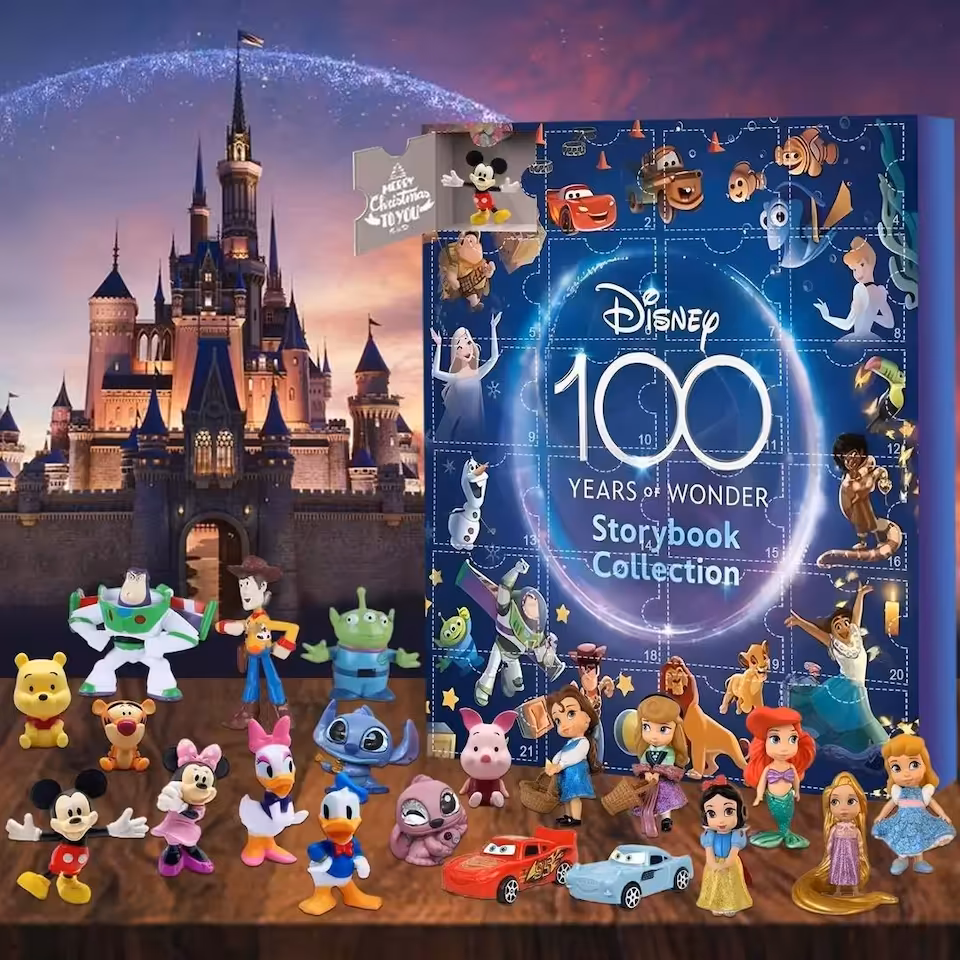 Kalendarz adwentowy 100 lat Disnay 24 figurki