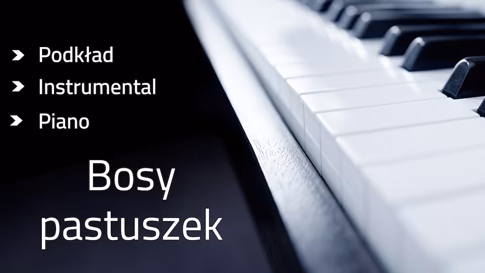 Bosy pastuszek - podkład C-dur