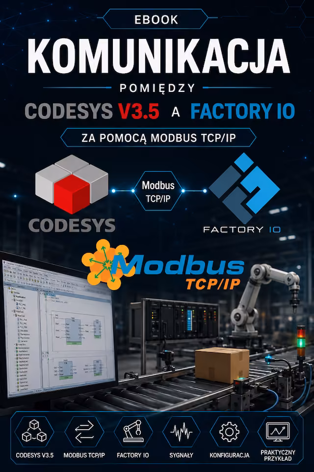 Komunikacja CODESYS i Factory IO za pomocą MODBUS TCP/IP