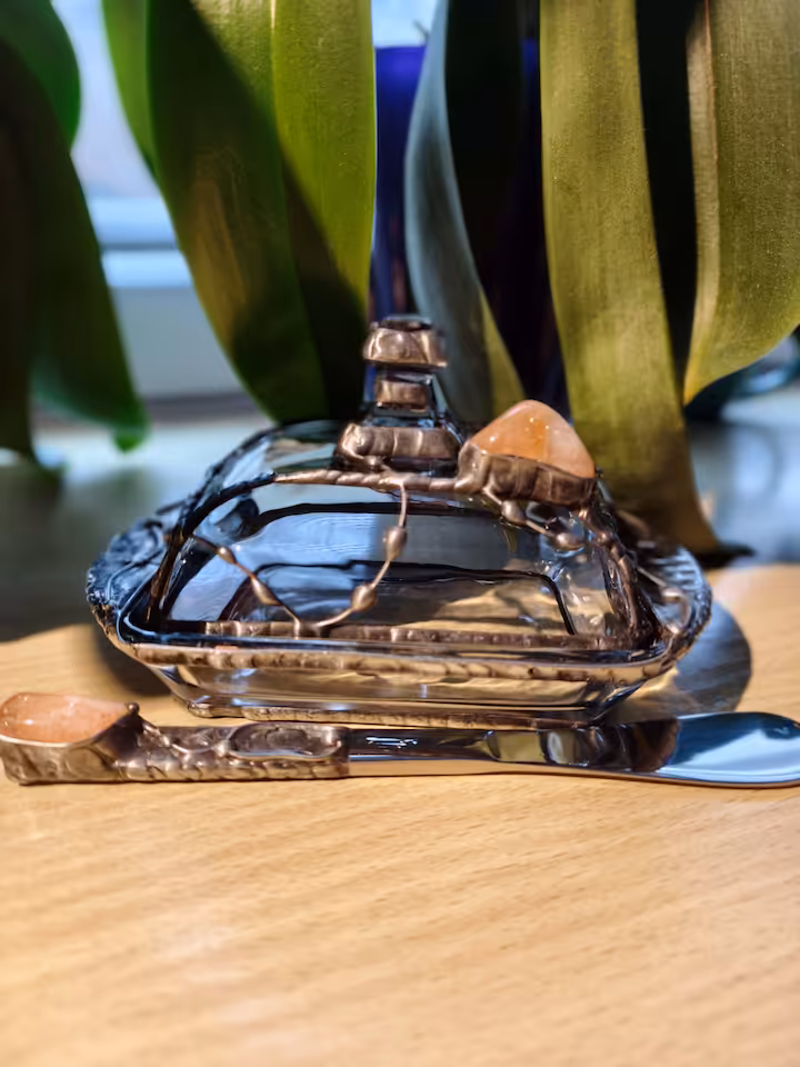 Maselniczka + nożyk