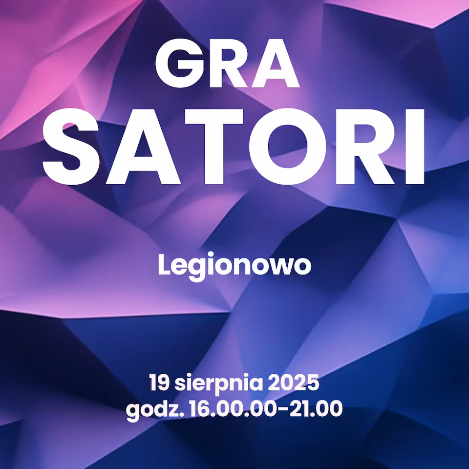 19.08.2025 Warsztaty z Grą Satori: Radykalne Wybaczanie w Praktyce – Legionowo