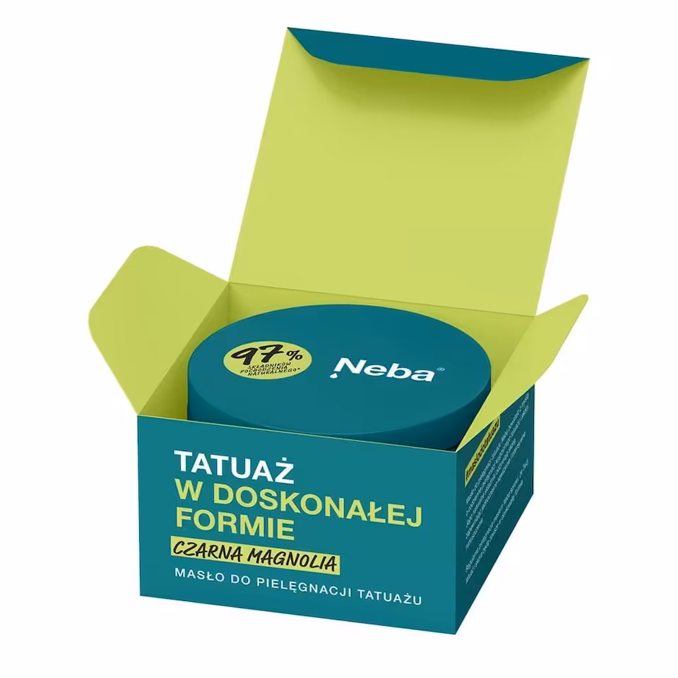 Neba - Masło do tatuażu 100 ml - Magnolia