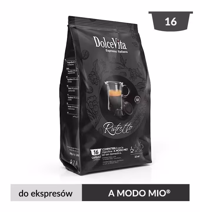 DolceVita A Modo Mio* Ristretto 16 kapsułek