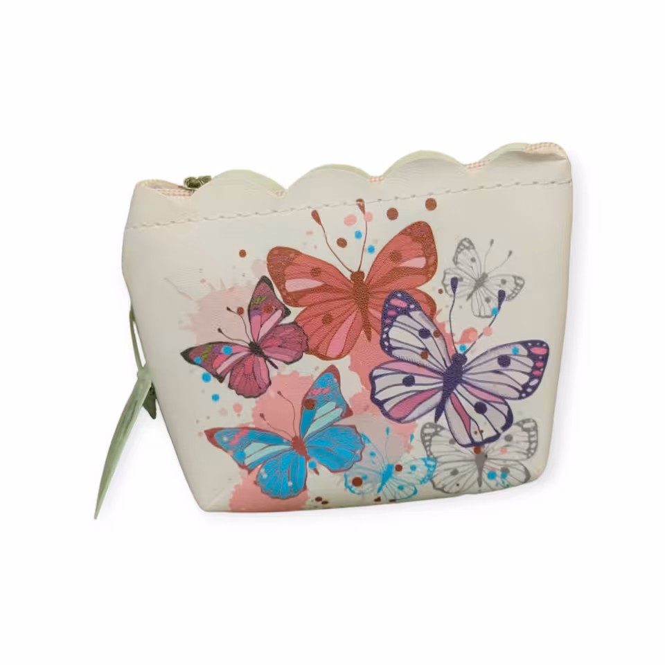 Portmonetka w motyle mała