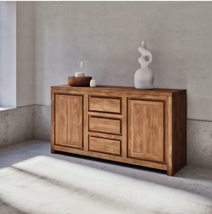 ANIMA - Biała falista rzeźba z kamionki H55