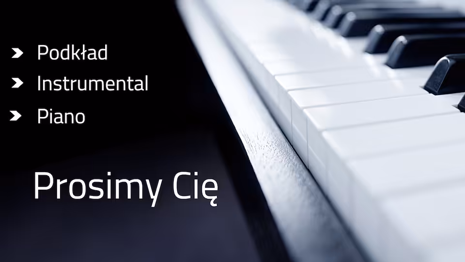 Prosimy Cię - podkład A-dur