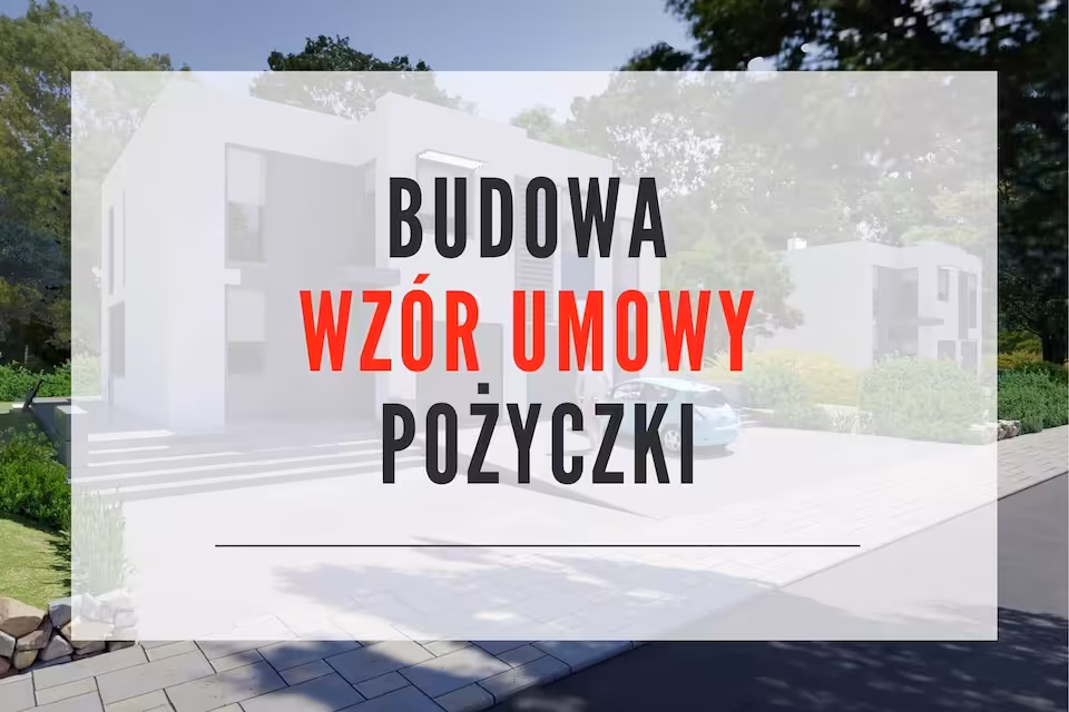 Umowa pożyczki
