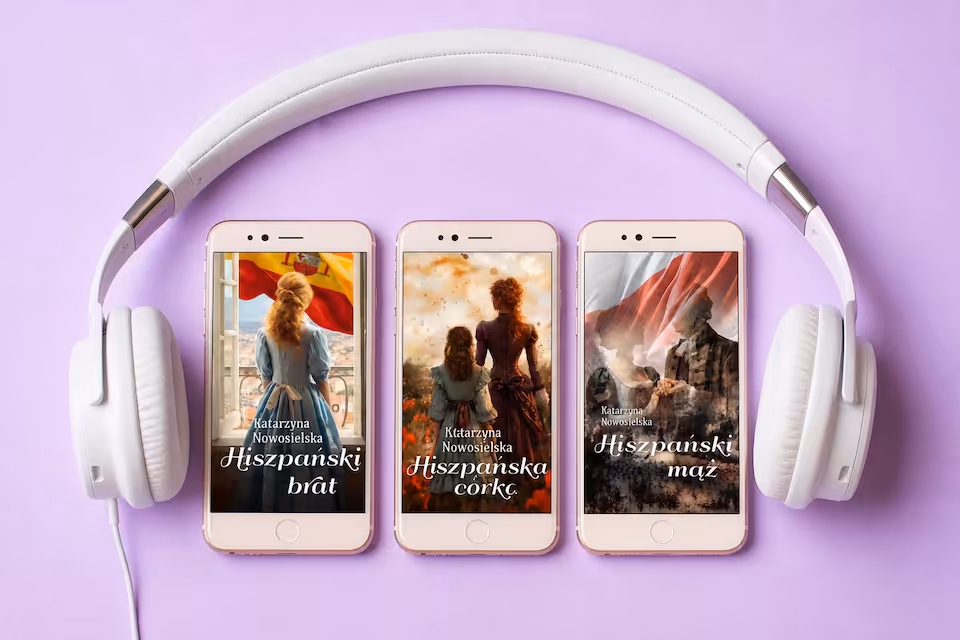 Hiszpańska Trylogia - pakiet 3 audiobooków hiszpańskiej serii