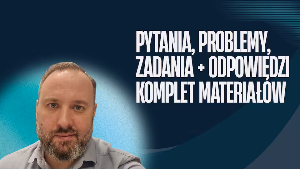 komplet materiałów do egzaminu