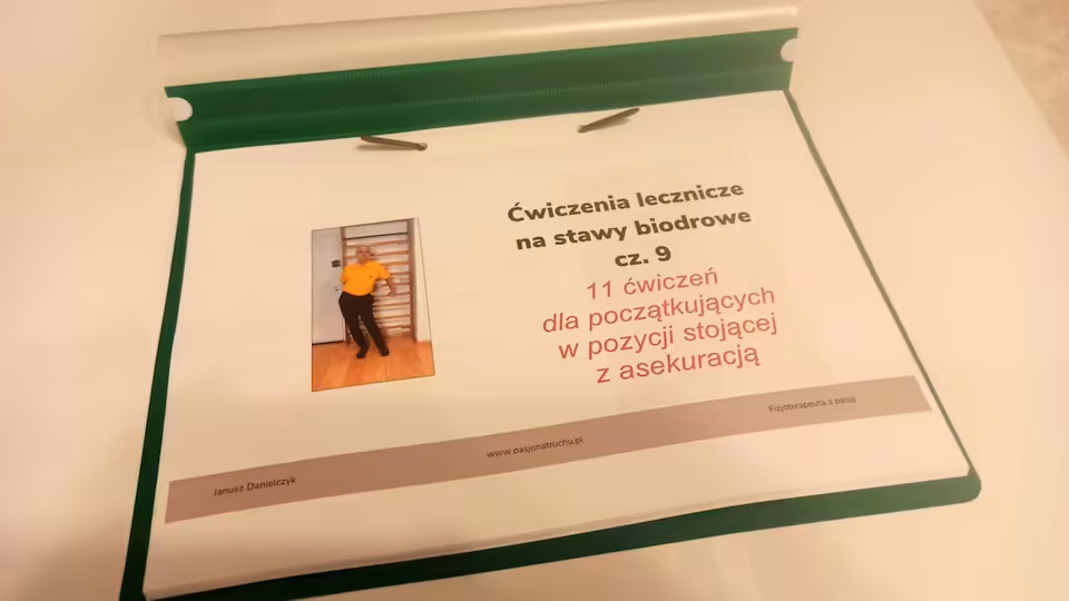 Ćwiczenia na stawy biodrowe cz. 9 - druk na żądanie