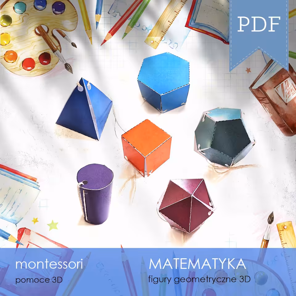 Matematyka - Figury geometryczne 3D