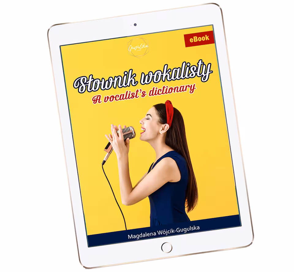 Słownik wokalisty. A vocalist's dictionary
