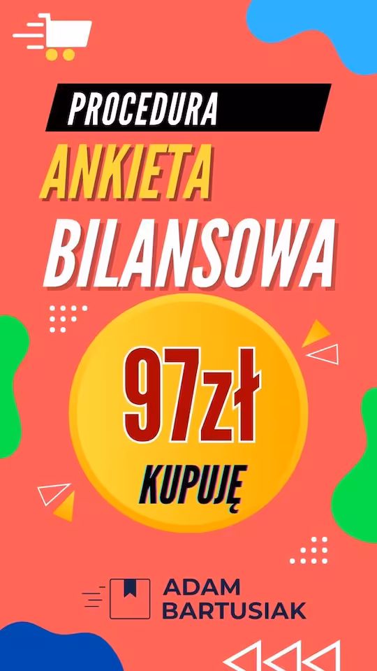 Procedury w biurze rachunkowym - ankieta bilansowa