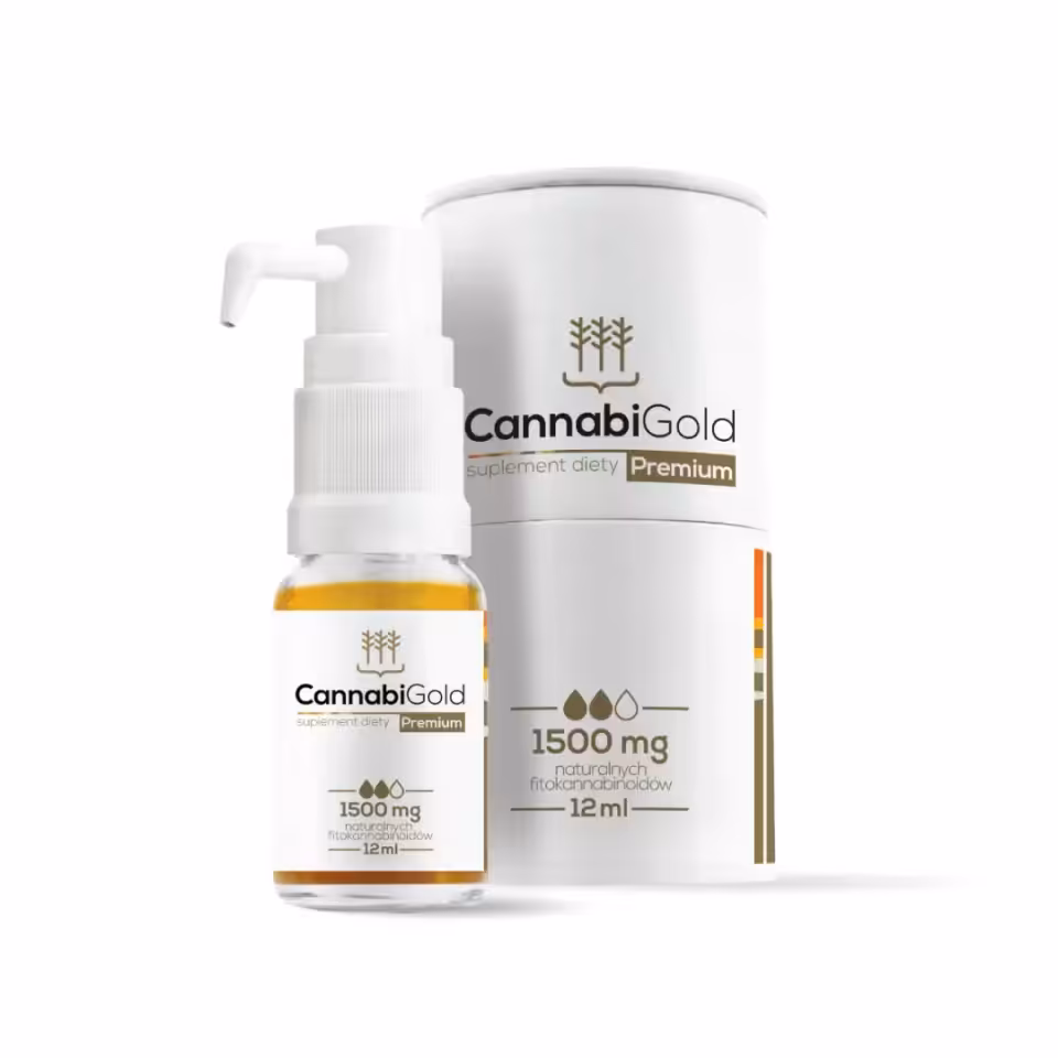 OLEJEK 15% CBD CannabiGold Premium 1500 mg