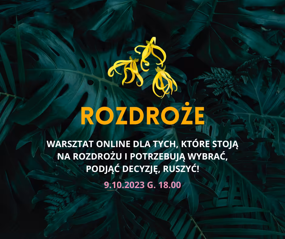 RUSZAM Z ROZDROŻA - warsztat online