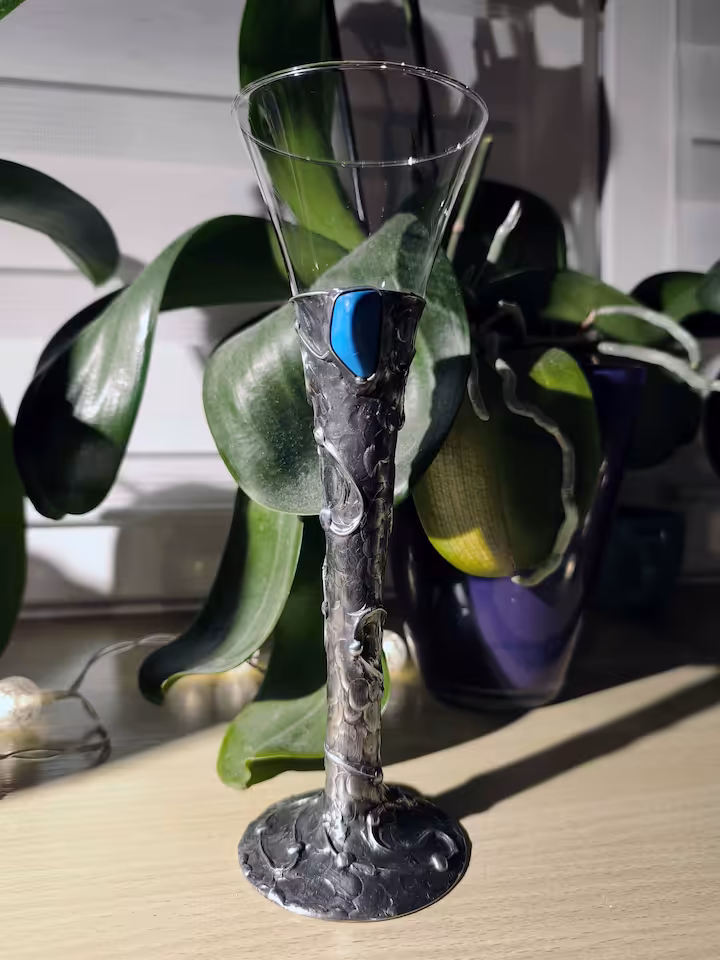 Kieliszki do wina białego (szampana)