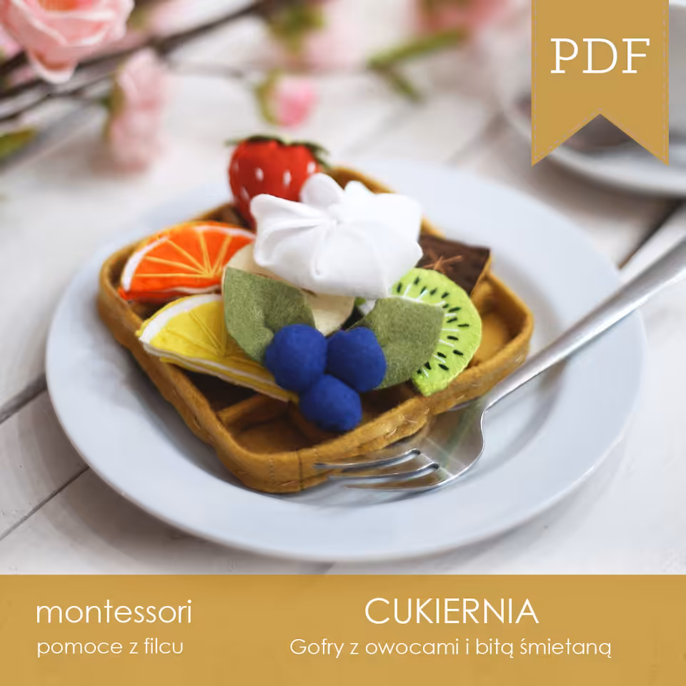 Filc - Gofry z owocami