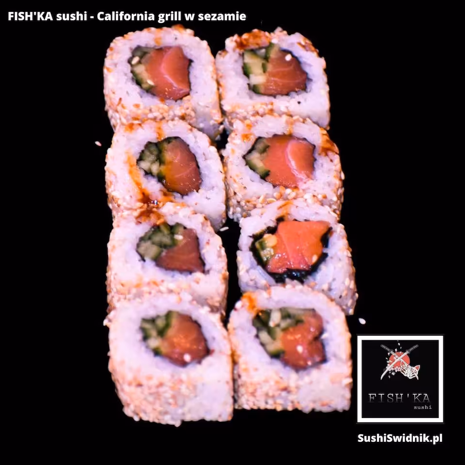 California grill w sezamie x8