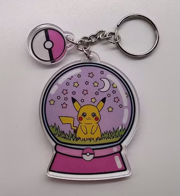 Pikachu - Brelok akrylowy