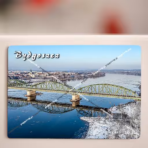 Magnes na lodówkę Most Fordoński (nr1) 7 x 10 cm 5 sztuk