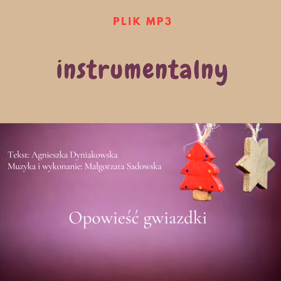 Opowieść gwiazdki - akompaniament mp3