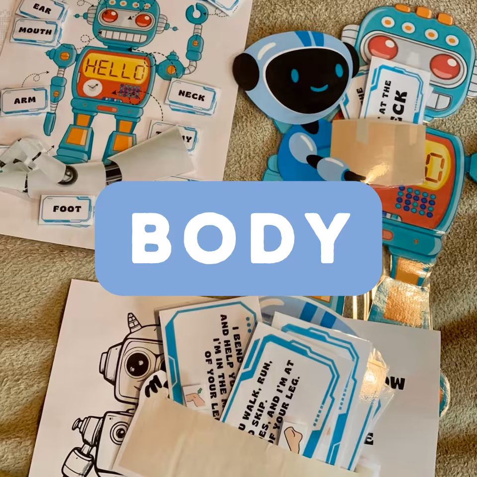 Body - angielski dla dzieci