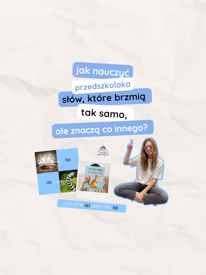 Homofony angielskie dla dzieci