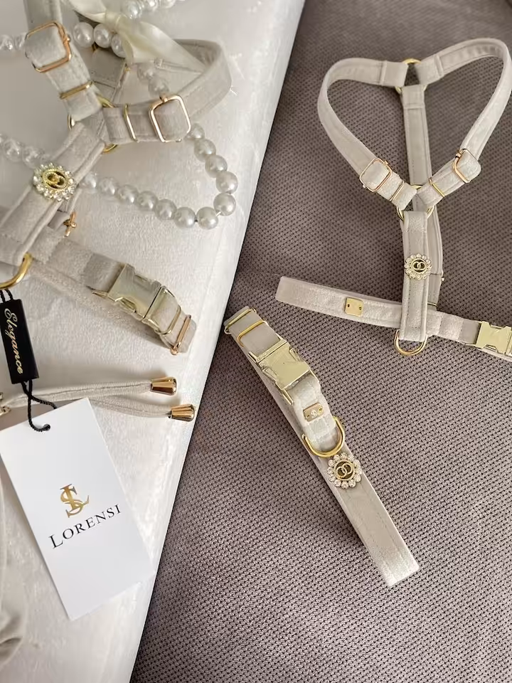 Luksusowa obroża Vanilla Luxy