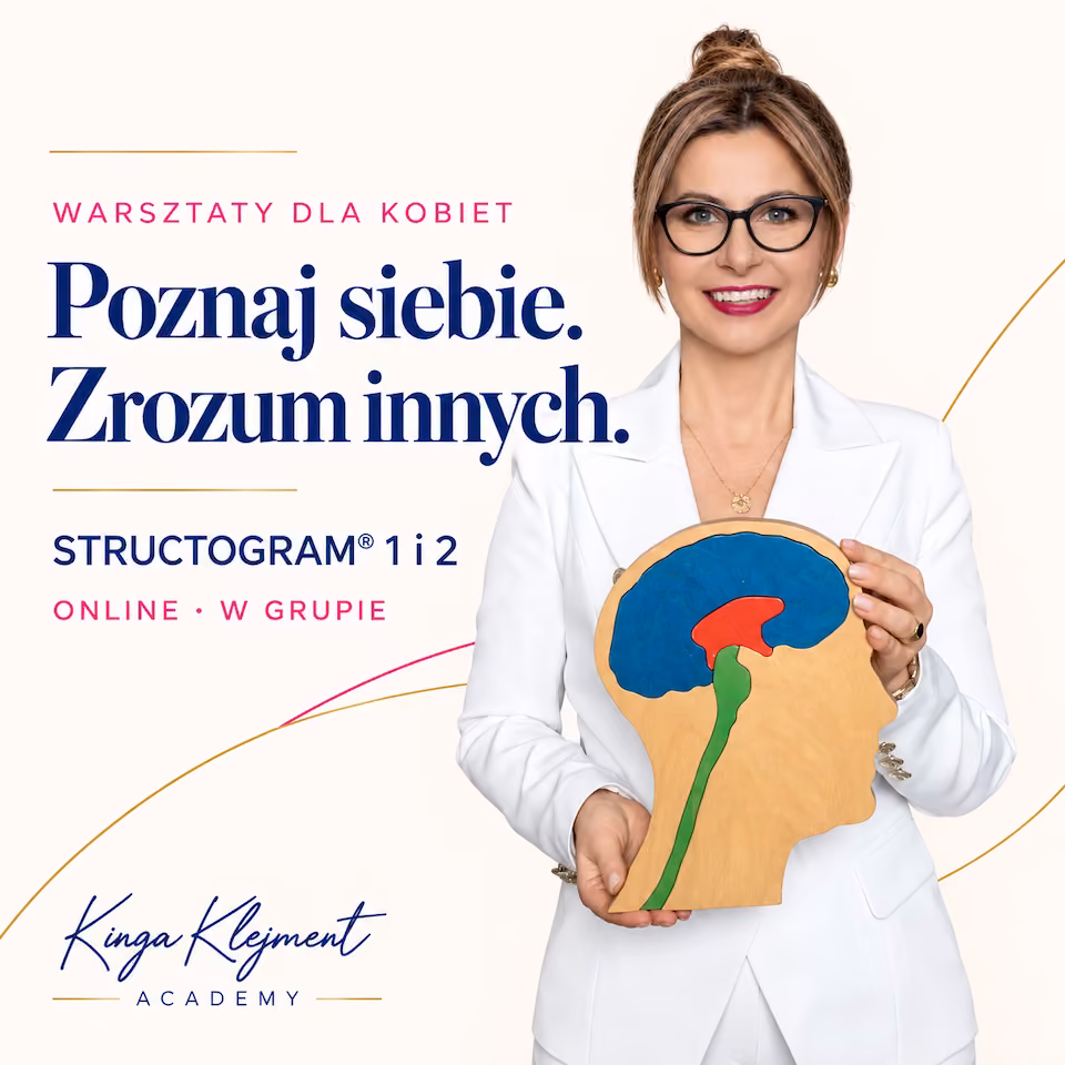 23-24.01.2027 | Poznaj siebie i zrozum innych | Warsztaty dla kobiet z wykorzystaniem narzędzia STRUCTOGRAM® - ONLINE