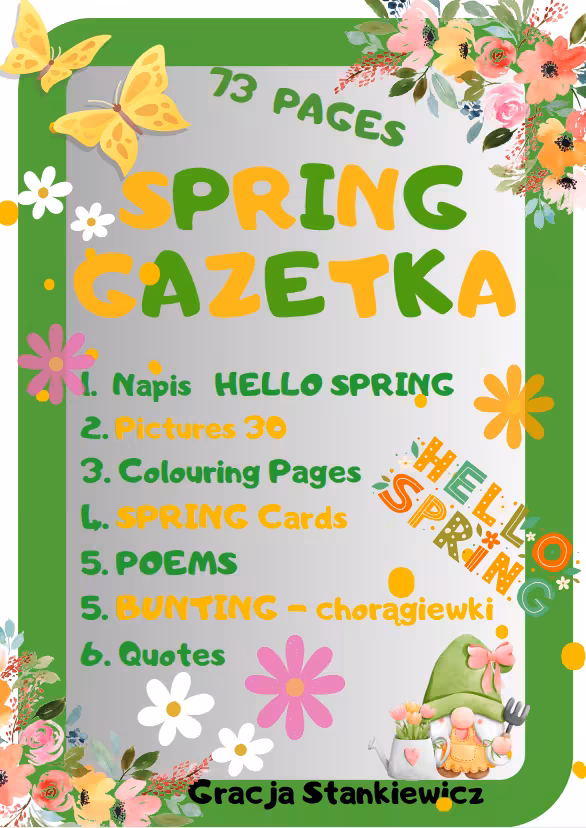 Spring  GAZETKA