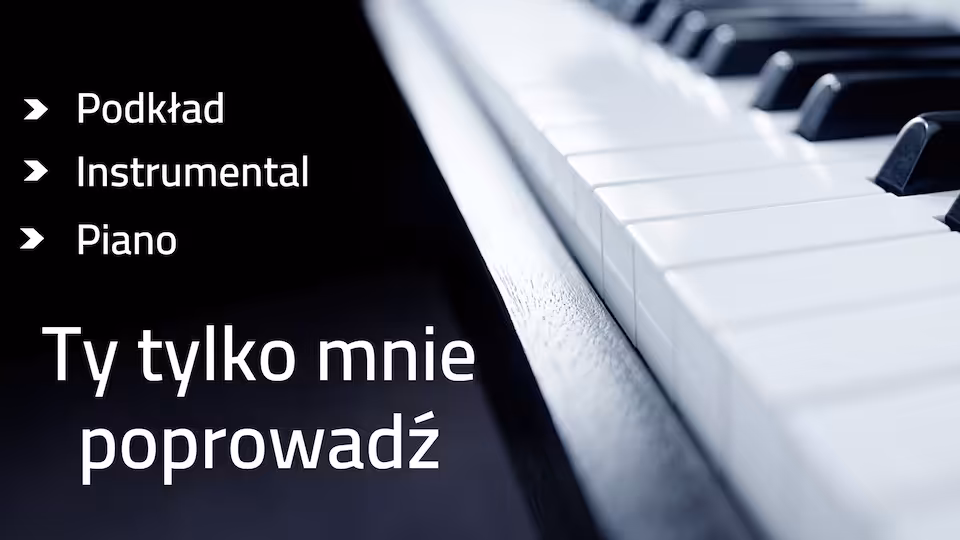 Ty tylko mnie poprowadź - podkład G-dur