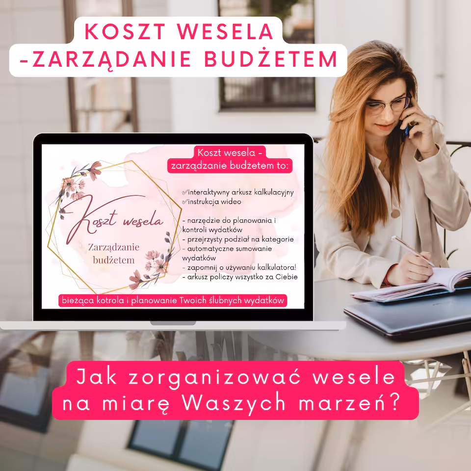 Ile kosztuje ślub - zarządzanie budżetem